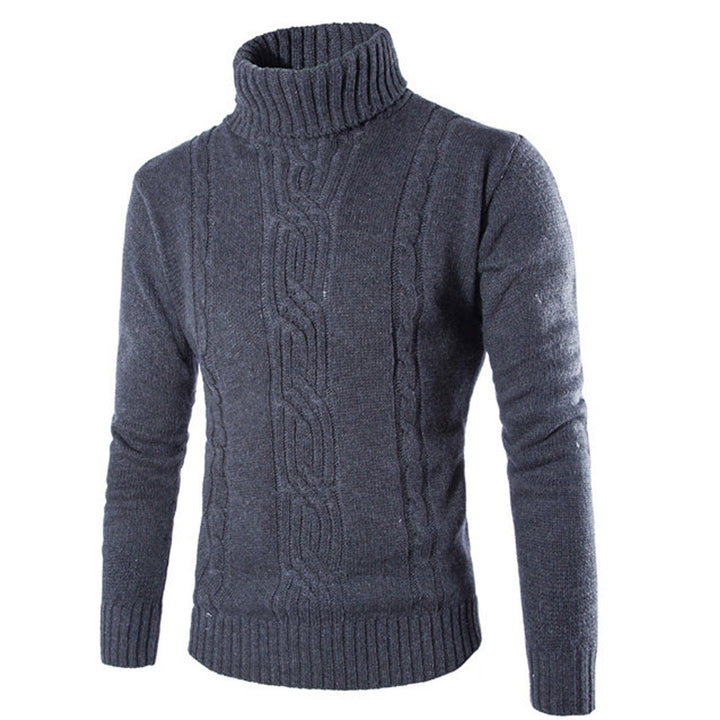 David™ | Baumwoll-Rollkragenpullover