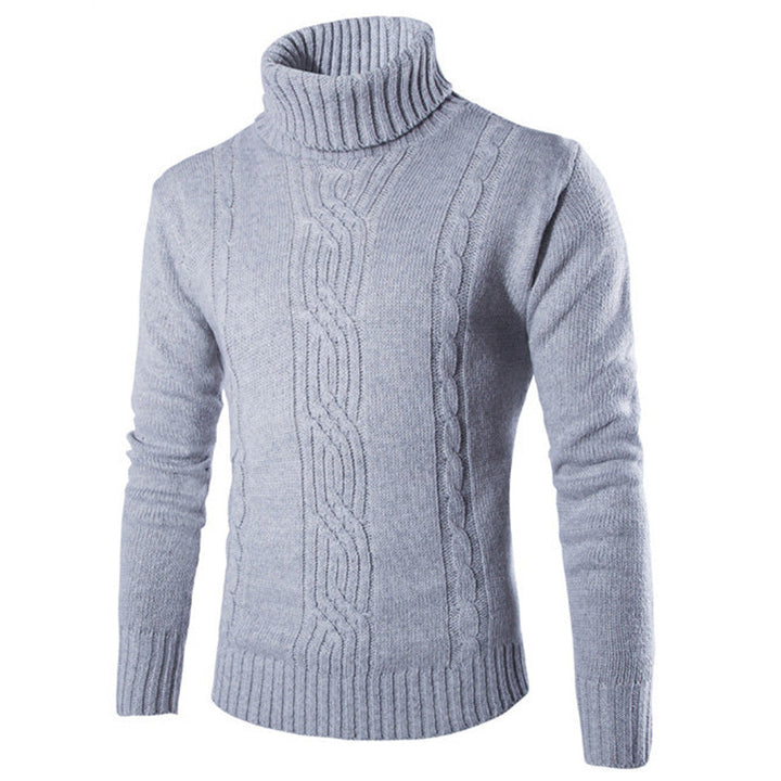 David™ | Baumwoll-Rollkragenpullover