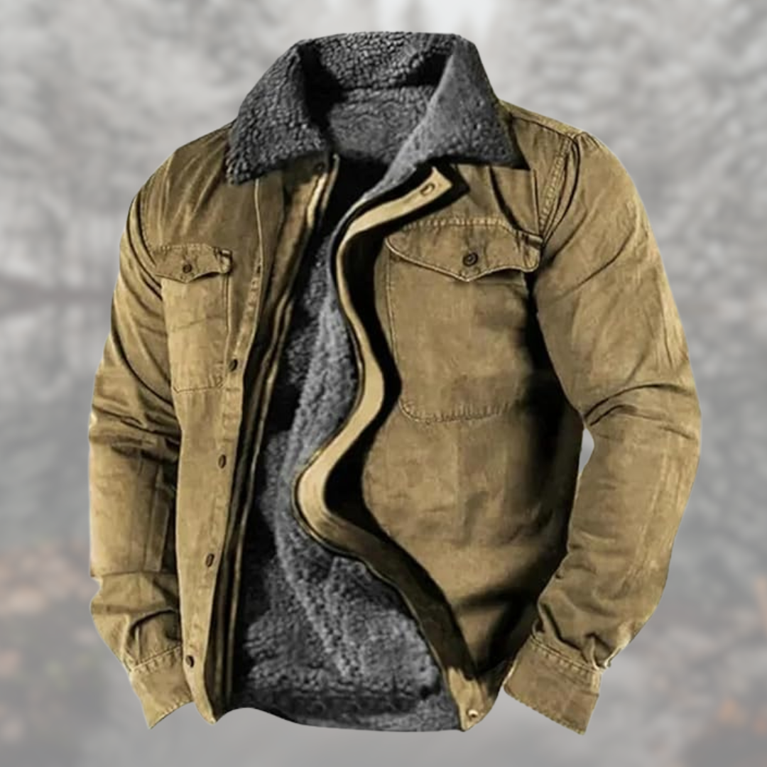 Hank™ | Klassische Western Baumwolljacke