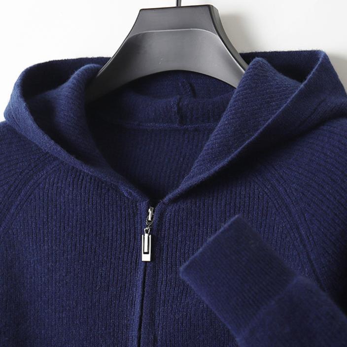 Alexei™ | Zip-Up Pullover aus Merinowolle