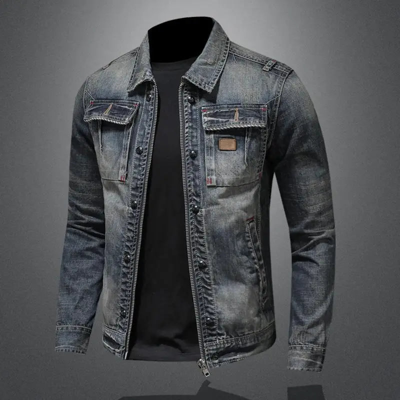 Alex™ | Retro Jeansjacke